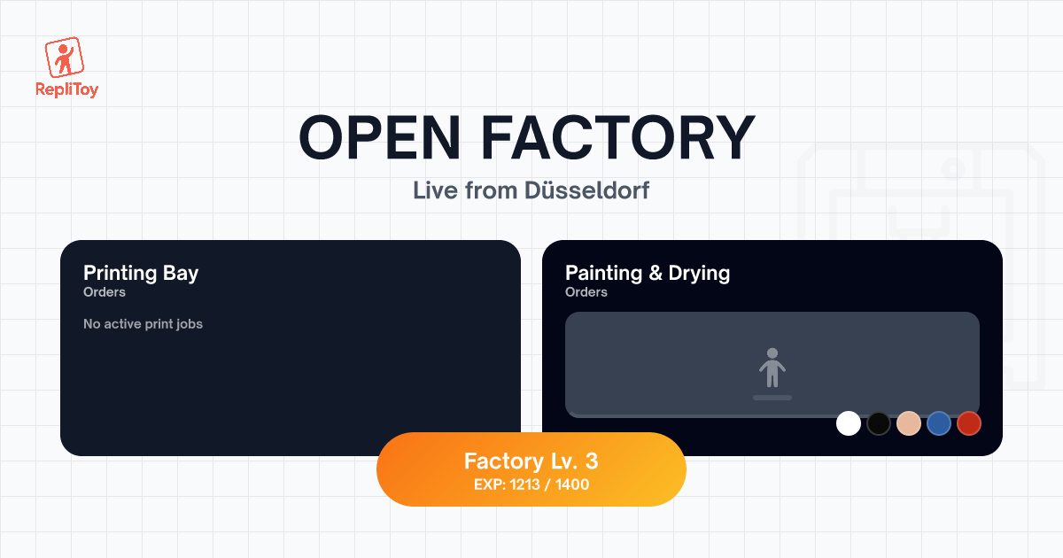 RepliToy Factory – Open Factory Game — RepliToy